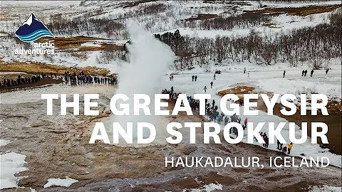 The Great Geysir and Strokkur | Haukadalur, Iceland.