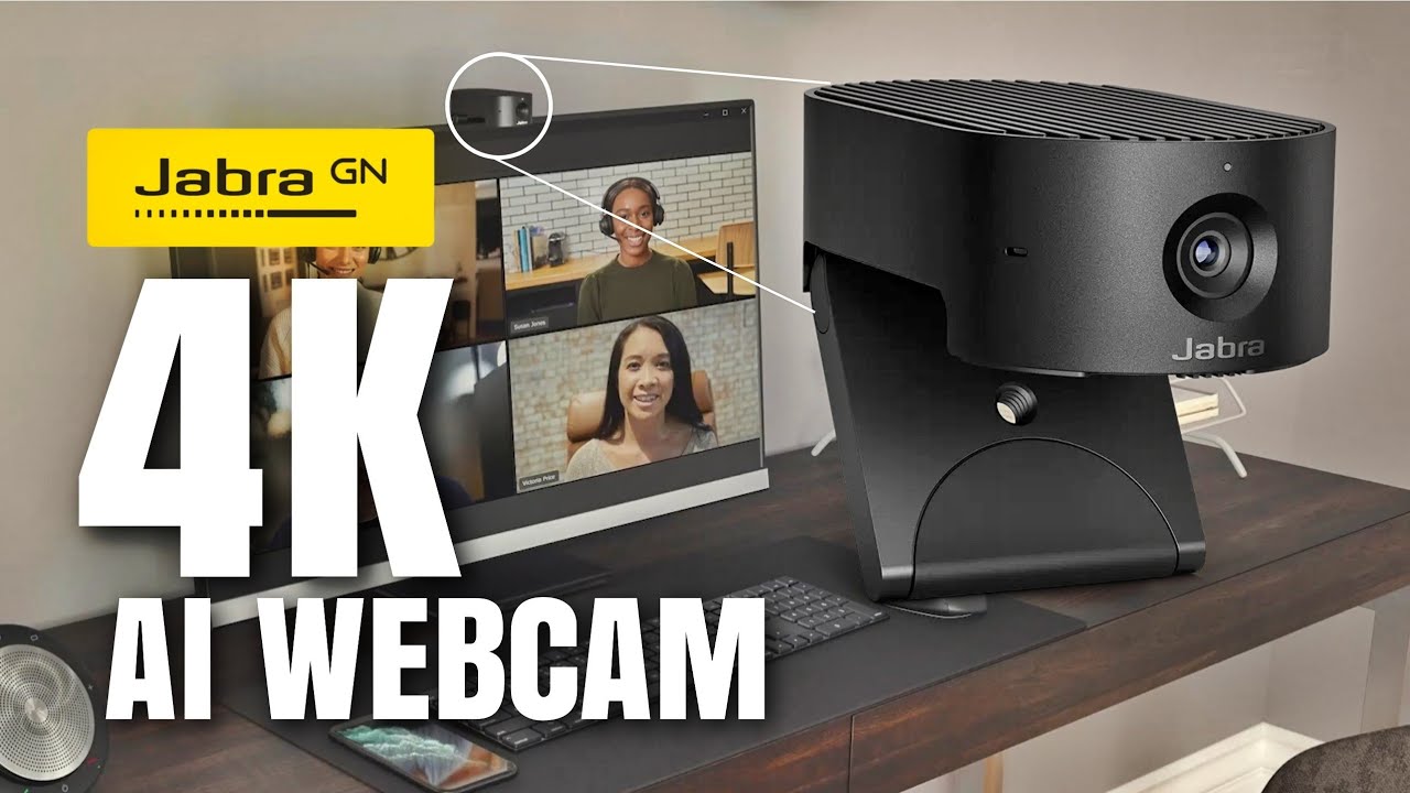 Jabra Made An Ai Webcam Jabra Panacast 20 4k Youtube