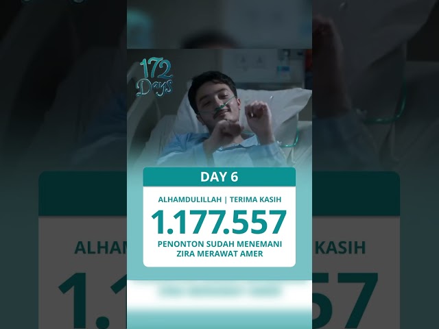 Alhamdulillah, hari ke-6, 1.177.557 orang telah menonton film 172 Days di Bioskop✨ #172days #shorts class=