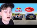 Bugatti VS F1 Car!