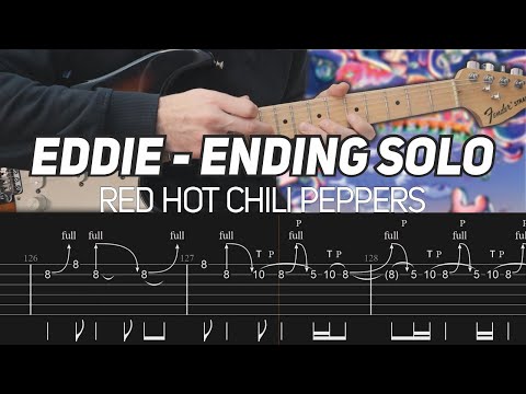 Red Hot Chili Peppers - Eddie Ending Solo (with TAB)