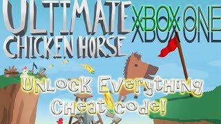 Ultimate Chicken Horse Unlock Everything Cheat Code!  Xbox One