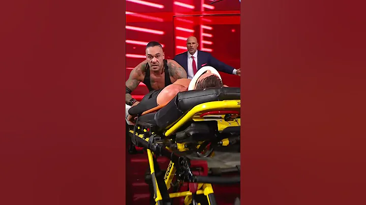 Did this STREET FIGHT just turn into a STRETCHER MATCH?! 😨 #RawOnNetflix #WWERaw