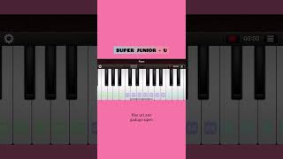 SUPER JUNIOR - U || Easy Piano