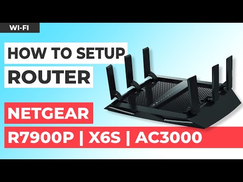 ✅ How to Setup NETGEAR Nighthawk R7900P | NETGEAR Nighthawk X6S AC3000 Tri Band WiFi Router
