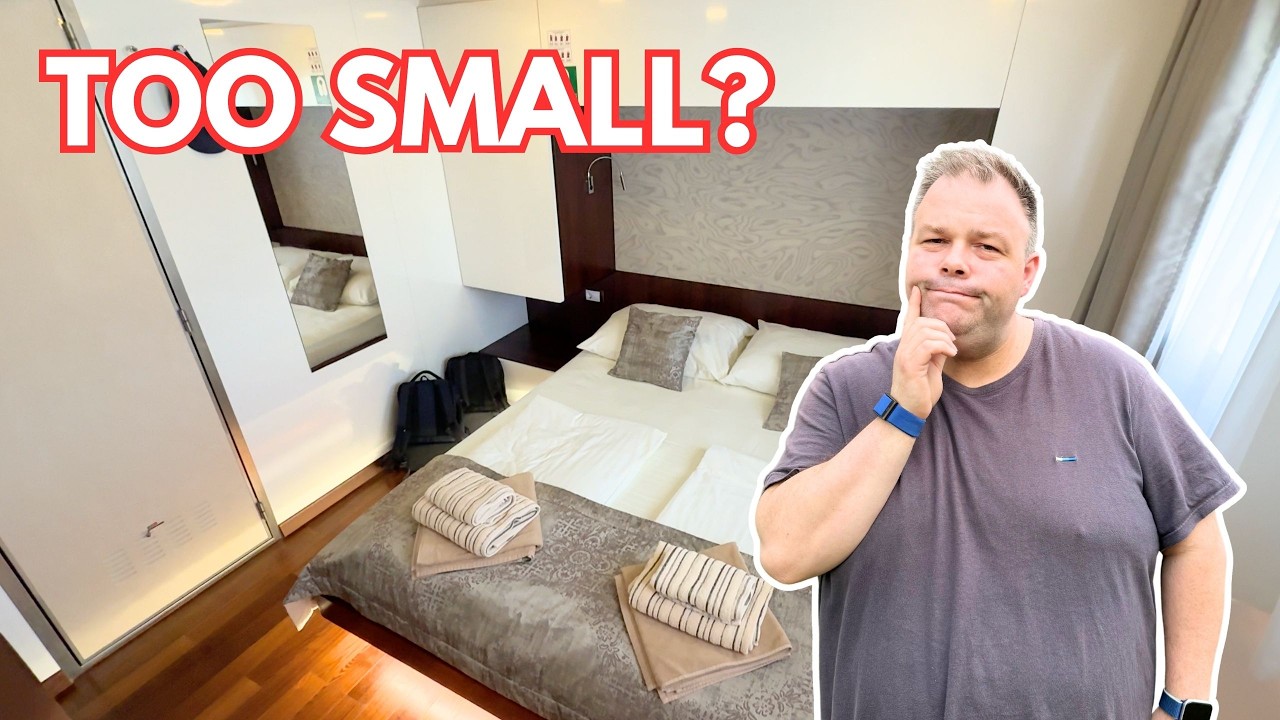 The smallest cabin we have ever booked... Did we enjoy it?
