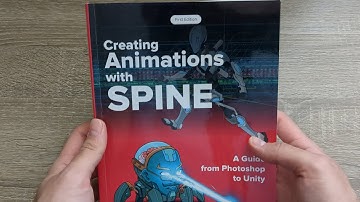 Creating Animations with Spine A Guide from Photoshop to Unity - Book Look Through / Page Turning