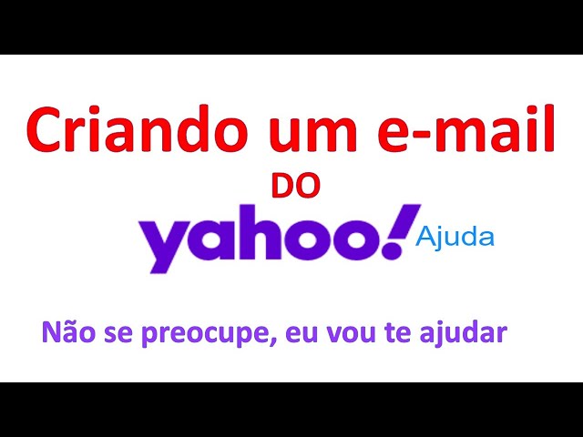 Aprenda a Criar seu Email no yahoo (tutorial) 