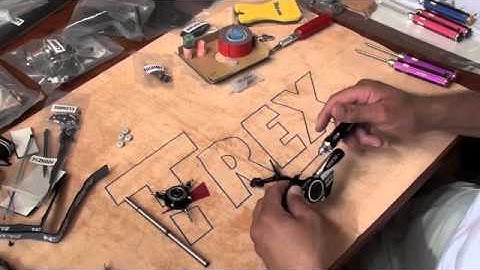 Align Trex 500 EFL Pro Building the Rotor Head and Swashplate.m4v