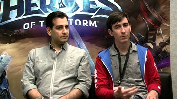 BlizzCon 2015 Heroes of the Storm Interview - John Hodgson and Alan Dabiri