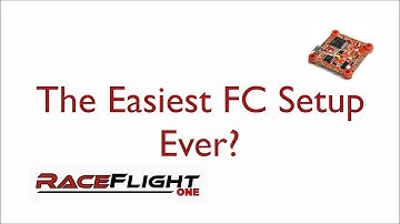 The Easiest FC Setup EVER? | FlightOne Revolt