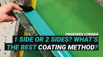 Best coating method for screen printing | Printers Corner Ep05