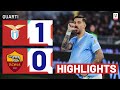 LAZIO-ROMA 1-0 | HIGHLIGHTS | QUARTI | COPPA ITALIA FRECCIAROSSA 2023/24 image