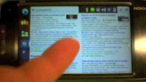 Fennec kinetic scrolling