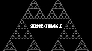 Processing Java Sketch - Sierpinski Triangle