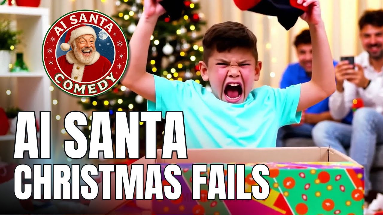 Christmas Fails Compilation - AI Santa | Try Not To Laugh
