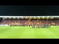 "We zullen zegepralen" - Fans Malinwa KV Mechelen zingen clublied na KVM - Zulte Waregem