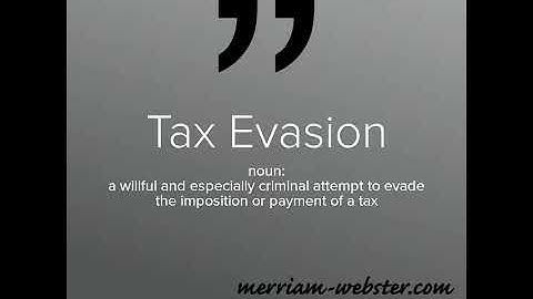 Tax Fraud and your Community