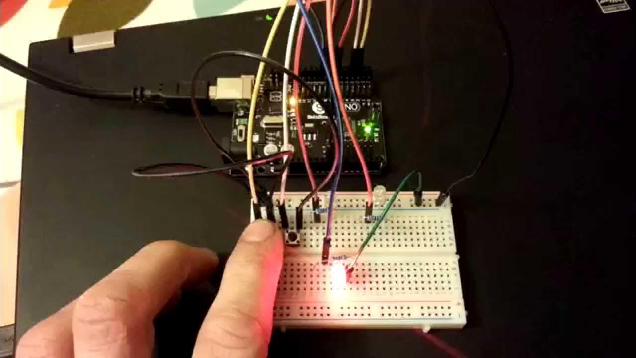 Arduino multiple button debounce - YouTube