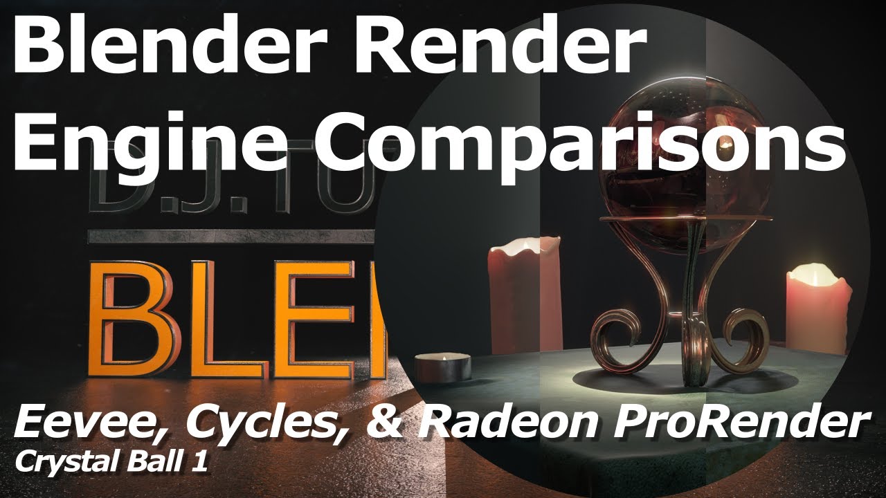 Blender Render Engine Cycles, Radeon ProRender - YouTube