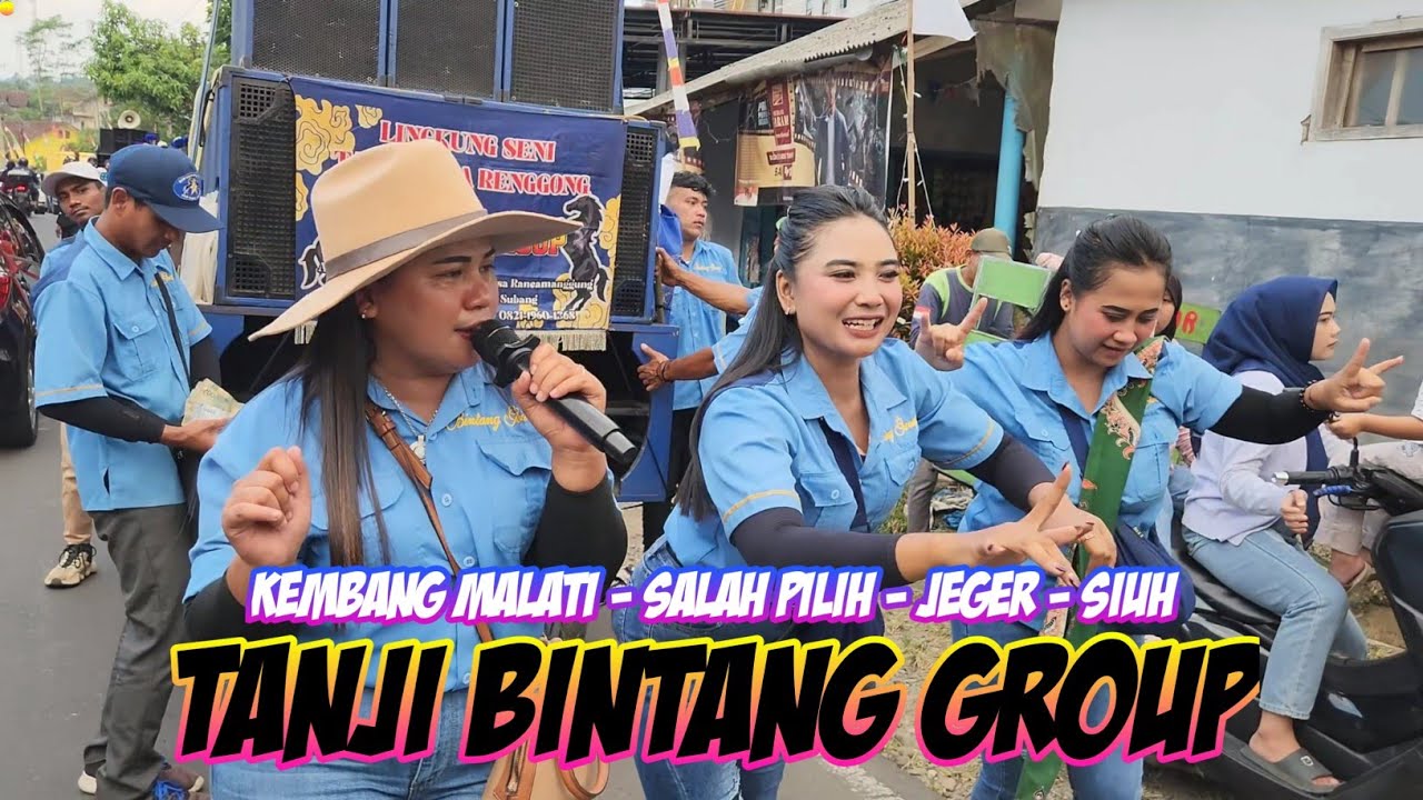 KEMBANG MALATI - SALAH PILIH - JEGER - SIUH || TANJI BINTANG GROUP LIVE MANALANGU TJ SIANG SUBANG
