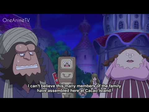 All Big Mom's Daughter and Son Arrive at Cacao Island - One Piece Episode 869