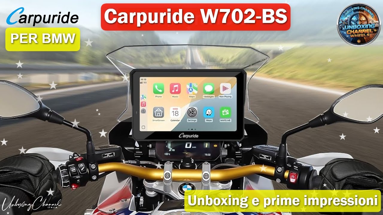 Carpuride W702BS - CarPlay per BMW con integrazione Totale - Unboxing e prime impressioni