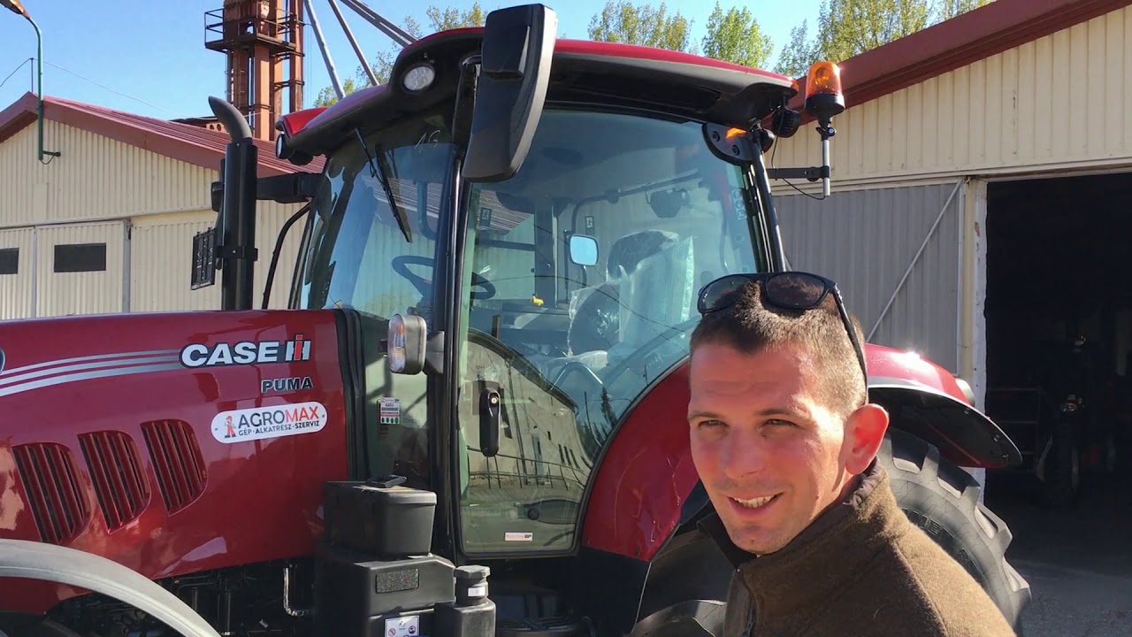 Case IH Puma 150 az új traktor az ötösfogatban