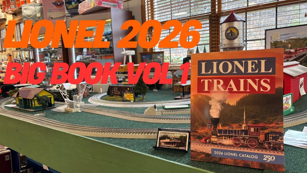 Lionel 2026 Volume 1 Catalog In Store Review