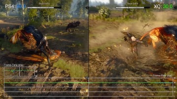 The Witcher 3 Patch 1.08: PS4 vs Xbox One Gameplay Frame-Rate Test