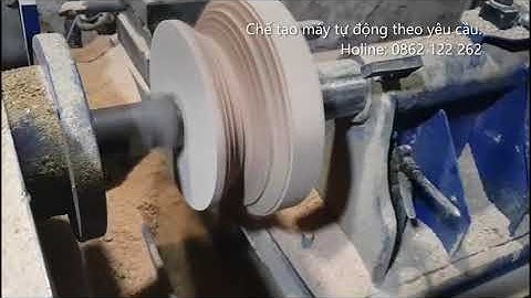 Máy tiện gỗ CNC: cách tiện vách sâu, vách đứng hạt trụ cầu thang nhanh và an toàn.