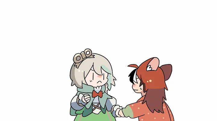 Hold CC's hand【Bae/Cecilia Immergreen】【Hololive Animation】