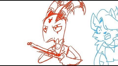 Blitzo just wana talk to him | Helluva Boss Animatic