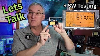Amnvolt V4 SI4732 Mini Radio.  My reaction to comments and SW testing with 80cm whip.