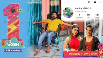 josh app se video banakar paise kaise kamaye #Eknumber