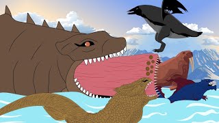 Fish Eat Fish Size Comparison  // Ending With Terrible Dogfish