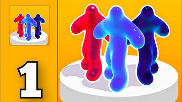 Blob Runner 3D - Satisfying Relaxing Android iOS Mobile Gameplay Part 1 @KLSKINBOX