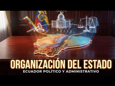 ¿Cómo se organiza el Estado ecuatoriano? | Organización política y administrativa