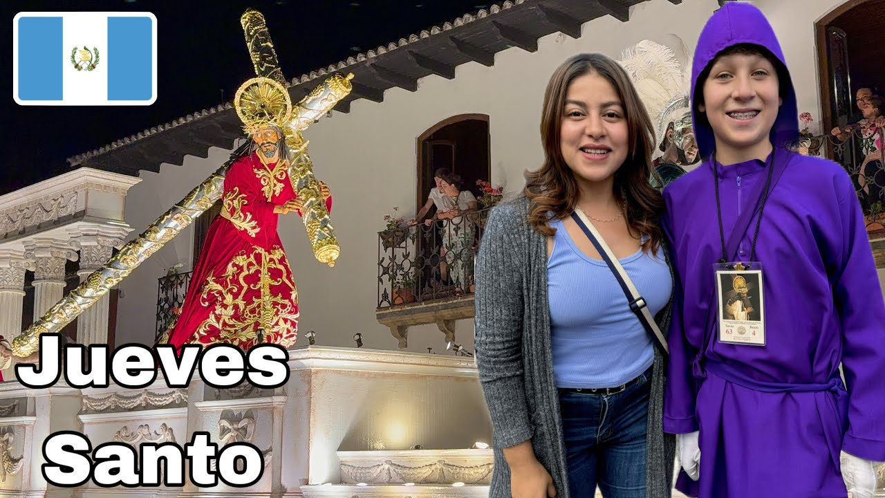 IMPACTANTE: PROCESIÓN JESÚS NAZARENO del PERDÓN en ANTIGUA GUATEMALA 🇬🇹 2025 | Celinaz