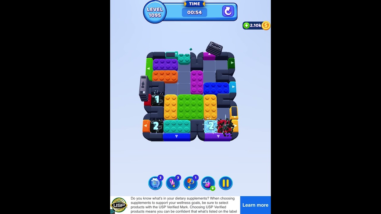 Color block jam level 1095 5-2-25