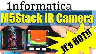M5Stack IR Thermal Camera CJMCU-833 AMG8833 Infrared Array Imaging Sensor Grid-EYE Electronics