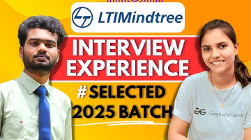 LTI Mindtree Interview Experience | How He Cracked LTI MINDTREE Interview #Lti_mindtree #placement