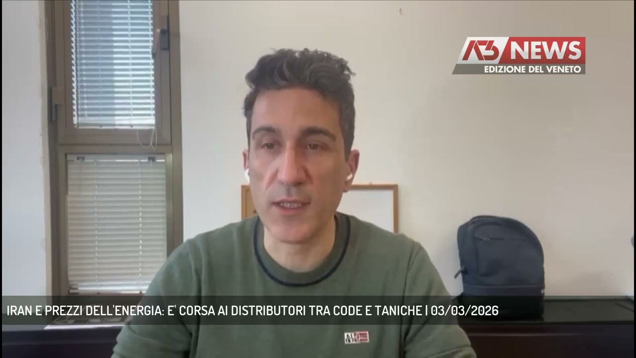 IRAN E PREZZI DELL'ENERGIA: E' CORSA AI DISTRIBUTORI TRA CODE E TANICHE | 03/03/2026