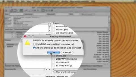 Filezilla_ How to upload your website using an FTP program - A Web Designers Secrets Video #1
