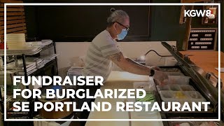 Portland business owner starts fundraiser for business burglarized next door