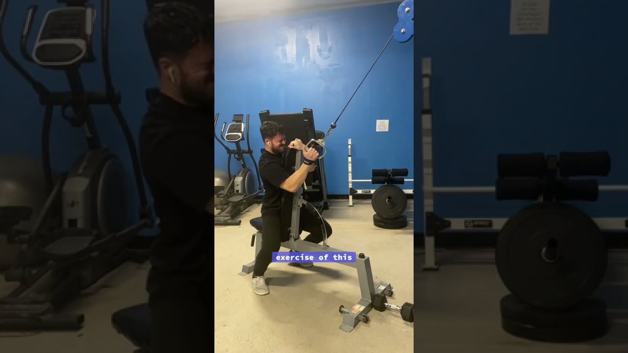 Chest and back exercise selection shorts fitness gym YouTube