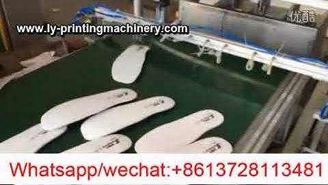 Lian Yi full automatic screen printer for shoe insole printing machine for insole
