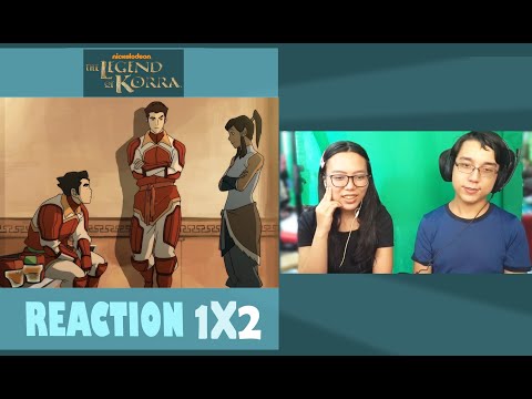 The Legend of Korra 1X2 | "A Leaf in the Wind" | REACTION