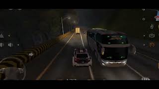 uji skill pembalap mobil sport ngedrift di tanjakan sitinjaulauik bus simulator indonesia screenshot 5