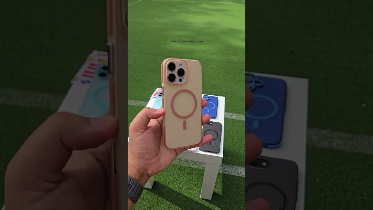 GripLine SlimFit MagSafe Case – Ultra Slim. Ultra Strong. Only at Coverner India!